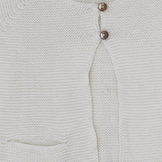 Les Enfantines Lucio Milk White Knitted Cardigan for Babies