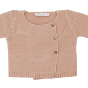 Les Enfantines Blush Pink Lucio Levest Soft Baby Bodysuit