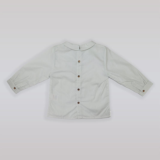 Les Enfantines Calao Sky Checks Cotton Blouse for Toddlers