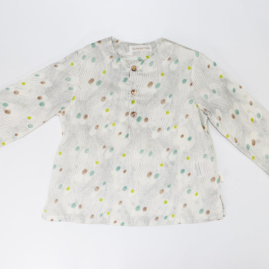 Les Enfantines Toddler Girl Bourdon Blouse Floral Liberty Print Top