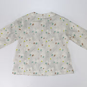 Les Enfantines Toddler Girl Bourdon Blouse Floral Liberty Print Top