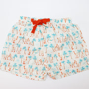 Les Enfantines Dindon Dakar Baby Girls Ruffled One Piece Swimsuit