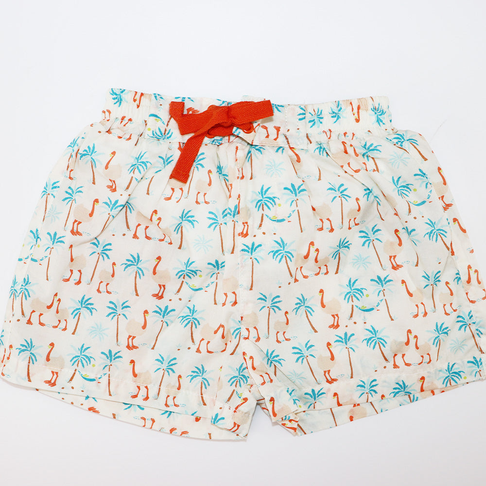 Les Enfantines Dindo Jahkra Baby Swimsuit with Ruffle Detail