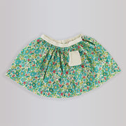 Les Enfantines Alouette Girls Liberty Besty Floral Cotton Print Skirt