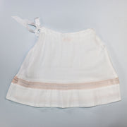 Elegant Les Enfantines Ceremony White Nude Cigogne Baby Dress