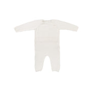 Les Enfantines Off White Baby Grenouille Romper Soft Cotton One-Piece
