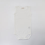 Les Enfantines Baby White Penguin Print Cotton Sleepsuit Onesie