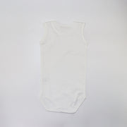 Les Enfantines Baby White Penguin Print Cotton Sleepsuit Onesie