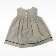Les Enfantines Poule Mist Kaki Braid Stylish Baby Clothing Set
