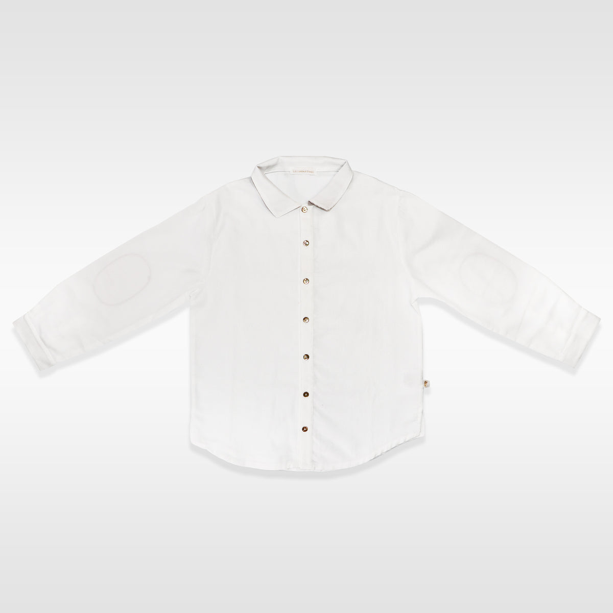 Les Enfantines Calao Ecru White Cotton T-Shirt for Toddlers