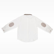 Les Enfantines Calao Ecru White Cotton T-Shirt for Toddlers