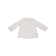 Les Enfantines Coquerelle Champagne Elegant Baby Romper with Classic Collar