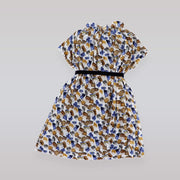 La Stupenderia Abia Sleeveless Floral Dress for Elegant Young Girls