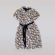 La Stupenderia Abia Sleeveless Floral Dress for Elegant Young Girls