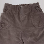 La Stupenderia Panu Boys Dark Grey Tailored Comfort Fit Pants
