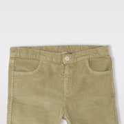 La Stupenderia Green Panu Pants for Stylish Little Kids
