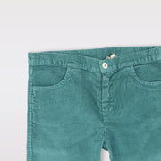 Elegant La Stupenderia Panu Green Trousers for Stylish Young Kids