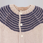 Elegant La Stupenderia Baby Girl Pink Soft Knit Ruffle Cardigan