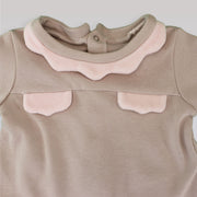 La Stupenderia Luxury Baby Boy Romper Suit with Pockets