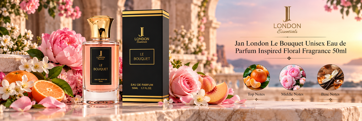 Jan London Le Bouquet Unisex Eau de Parfum Inspired Floral Fragrance 50ml