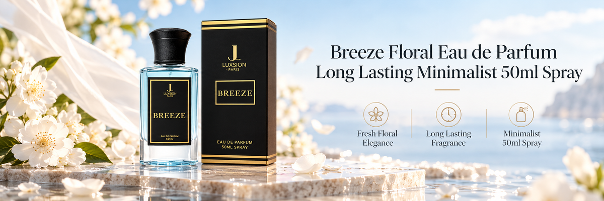 Breeze Floral Eau de Parfum Long Lasting Minimalist 50ml Spray