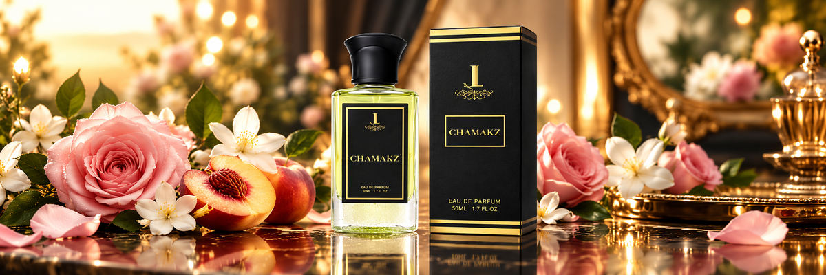 Chamakz Eau de Parfum Elegant Fruity Floral Fragrance for Women 50ml