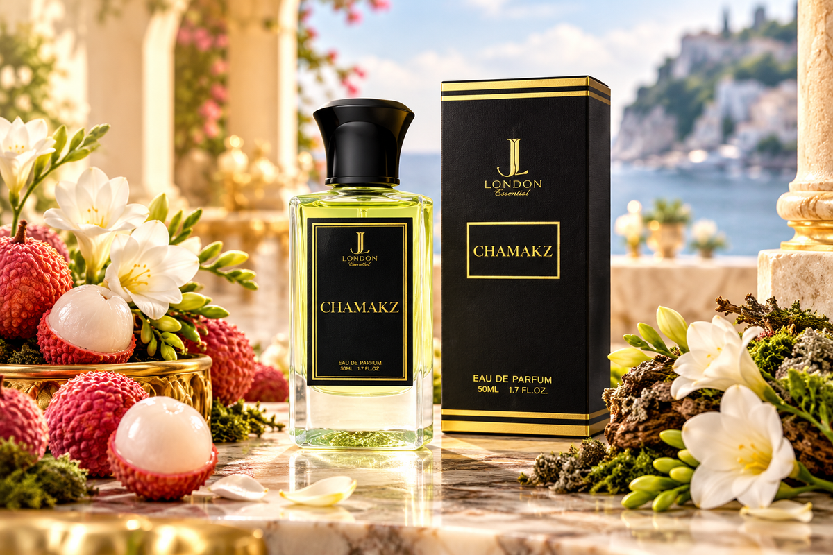 Chamakz Eau de Parfum Elegant Fruity Floral Fragrance for Women 50ml