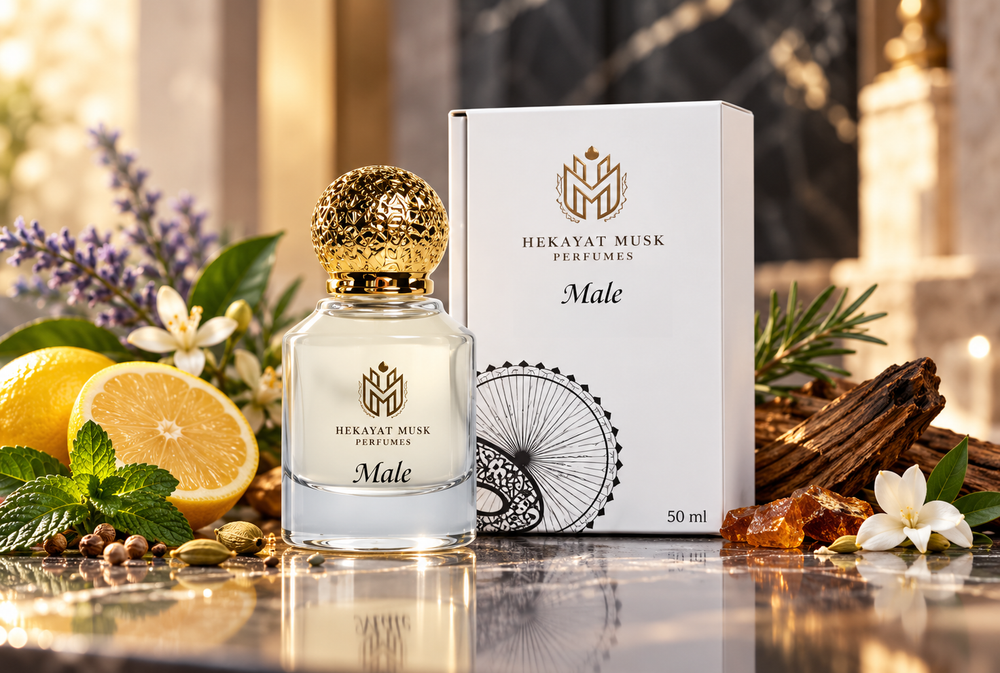 Hekayet Male Eau de Parfum 100ml – Green Apple Mint Woody Vanilla Perfume for Men | Long Lasting Fresh Luxury Fragrance