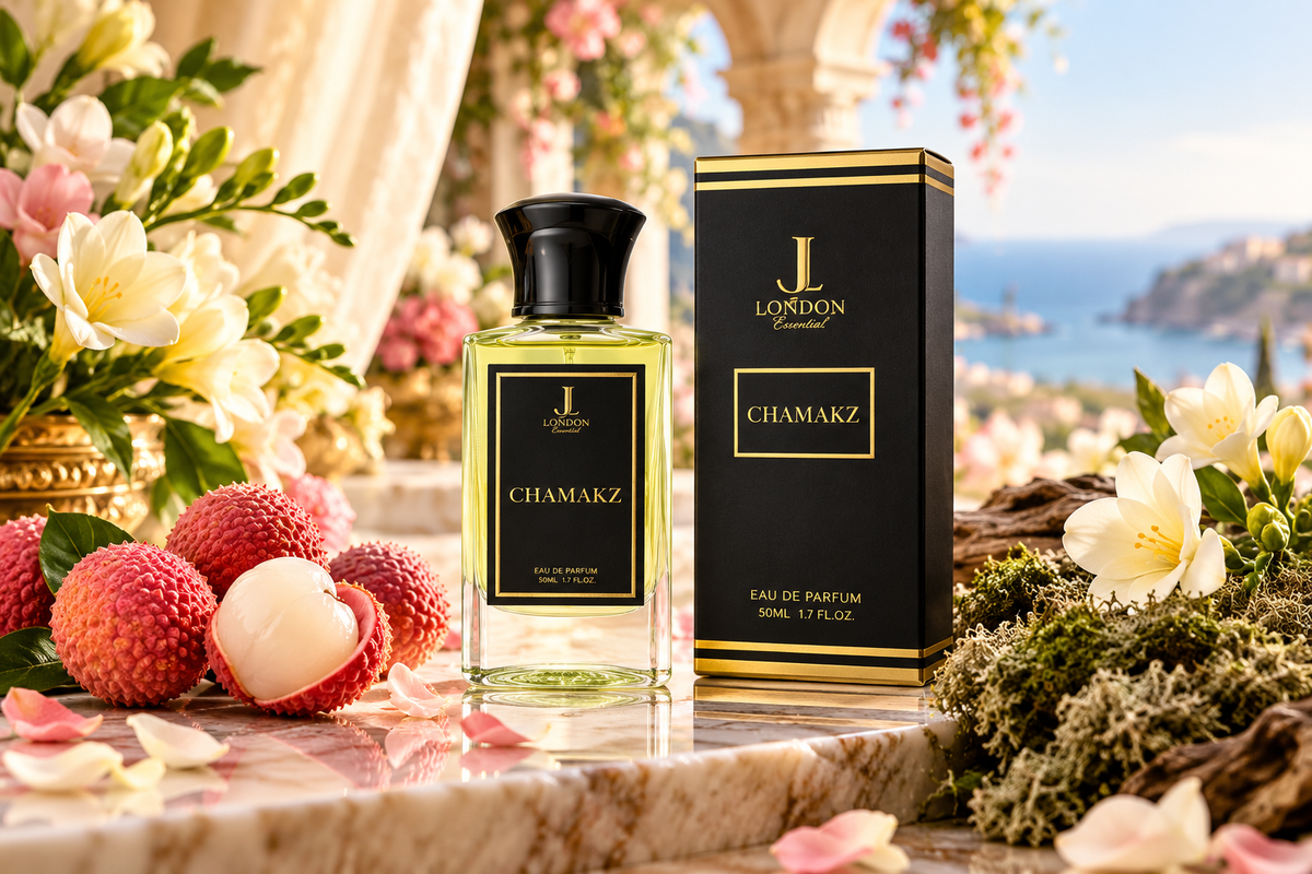 Chamakz Eau de Parfum Elegant Fruity Floral Fragrance for Women 50ml