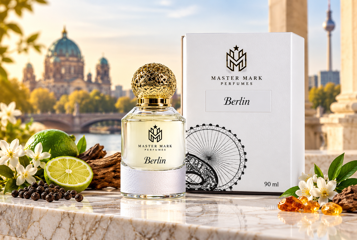 Hekayet Berlin Eau de Parfum 100ml – Orange, Rose & White Musk Unisex Perfume | Long Lasting Floral Musky Fragrance