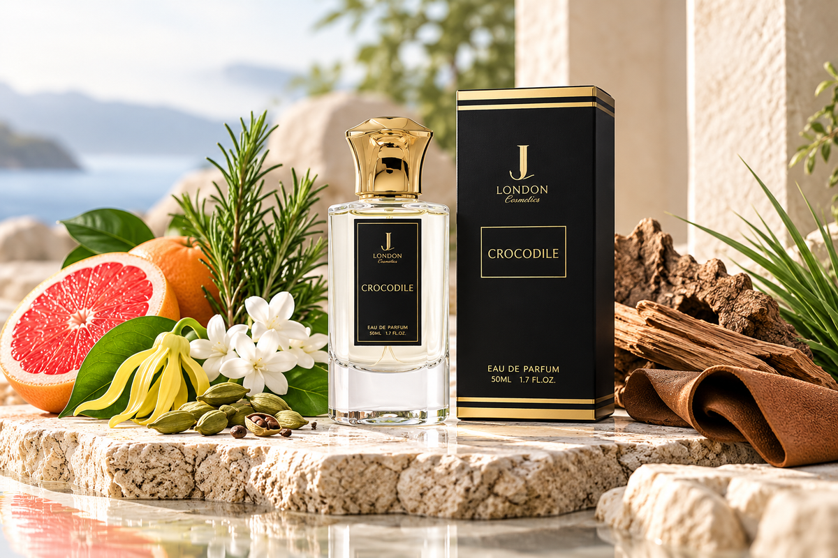 Jan London Crocodile Woody Aromatic Perfume Inspired by Lacoste White