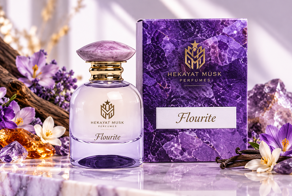 Hekayet Fluorita Eau de Parfum 100ml – Lilac Rose Musk Woody Unisex Perfume | Long Lasting Floral Luxury Fragrance