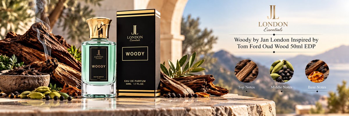Woody by Jan London Inspired by Tom Ford Oud Wood 50ml EDP