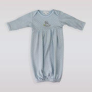 Magnolia Baby Vintage Puppy Printed Pima Cotton Baby Gown