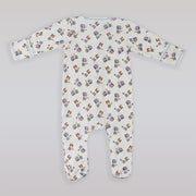 Magnolia Baby Griers Choo Print Cotton Footie Baby Pajamas