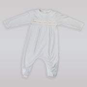 Magnolia Baby Elegant Striped Smocked Footie Pajamas for Infants