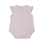 Magnolia Baby Little Birds Pink Pima Cotton Baby Footie