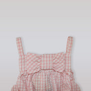 Nanos Baby Soft Cotton Checkered Mameluco Romper for Infants