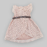 Nanos Baby Mini Sleeveless Floral Print Cotton Baby Dress