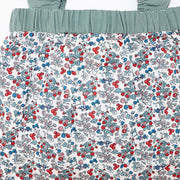 Mi Pequeno Lucas Ibiza Wing Shirt with Cherry Flower Pattern