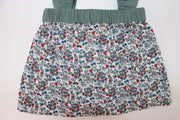 Mi Pequeno Lucas Ibiza Wing Shirt with Cherry Flower Pattern