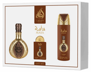 Lattafa Pride Masa Luxury Three Piece Fragrance Gift Set