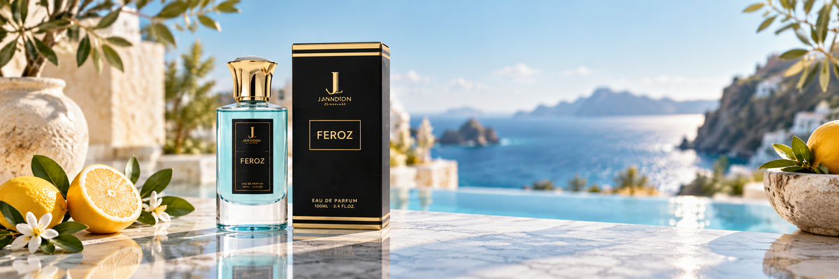 Jan London Feroz Unisex Eau De Parfum Fruity Mediterranean Fragrance