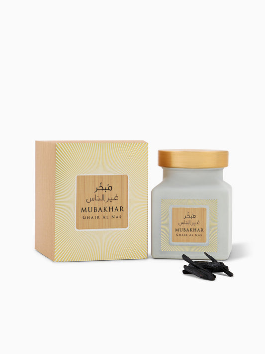 Rasasi Mubakhar Ghair Al Nas Luxury Incense with Saffron and Sandalwood
