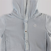Noppies Baby Light Blue Soft Knit Long Sleeve Crewneck Top