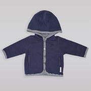 Noppies Baby Navy Blue Soft Cotton Graphic Printed T-Shirt