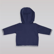 Noppies Baby Navy Blue Soft Cotton Graphic Printed T-Shirt