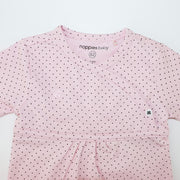 Noppies Baby Light Rose Long Sleeve Wrap Front Patterned Top