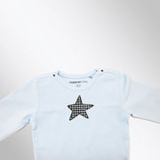 Noppies Baby Soft Light Blue Cotton Blend Essential Leggings