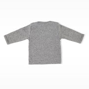 Noppies Baby NOP Anthracite Grey Cotton Long Sleeve Top